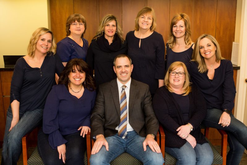 Group Photo of Dr. Robillard and his staff